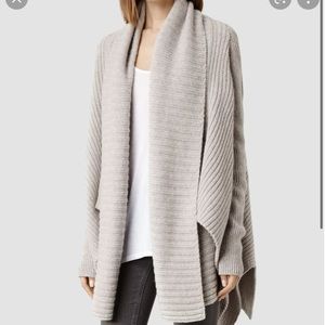 All Saints Sefir shawl cardigan M / EUC